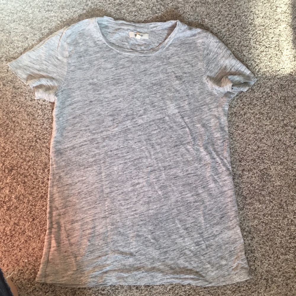 Madewell linen tee size small